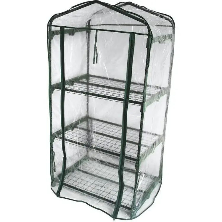 Green>it Drivhus Mini 6803556A Rostfritt stål PVC-plast