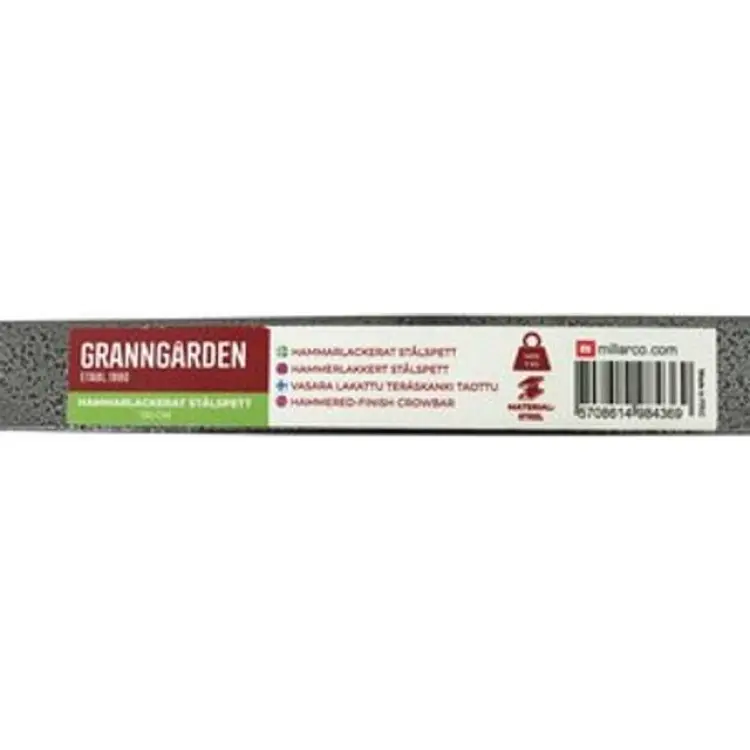 Granngården Stålspett För Neddrivning Hammarlackerad 150 cm Spett
