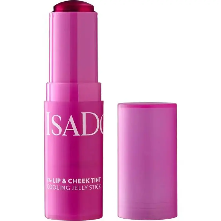 Isadora The Lip Cheek Tint Cooling Jelly Stick 12 Berry Pink