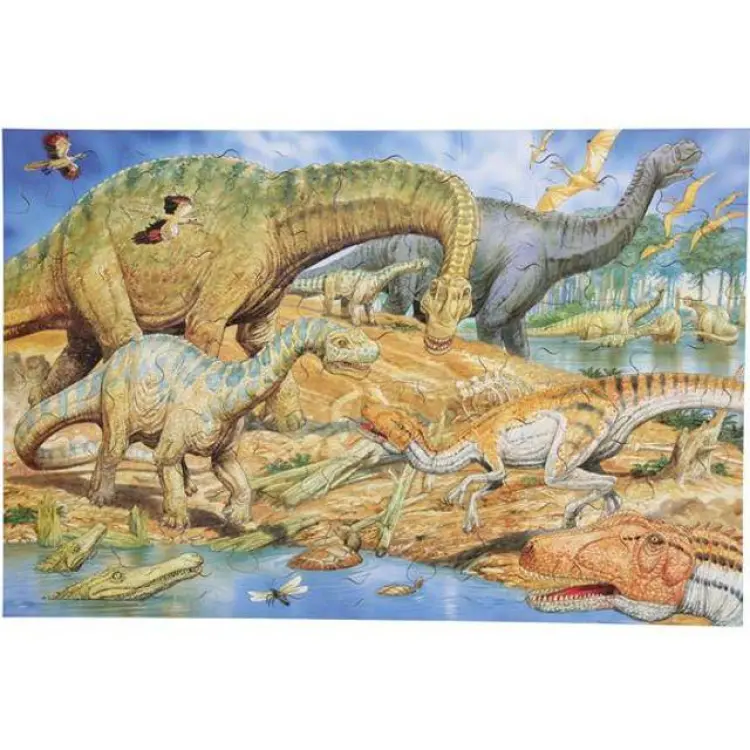 Floor Puzzle Dinosaurs 48 Bitar