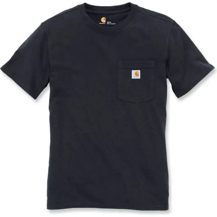 Carhartt Women's Loose Fit Heavyweight Short-Sleeve Pocket T-shirt - Black