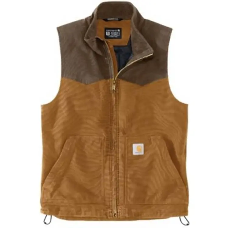 Carhartt Montana Duck Vest - Brown/Coffee