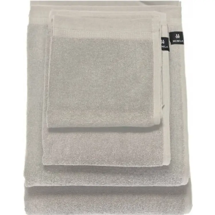 Himla Lina Gästhandduk Vit, Brun, Beige (70x50cm)