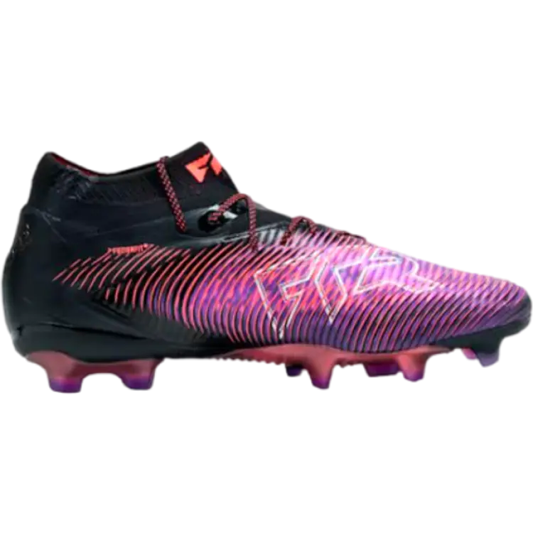 Puma Future 8 Ultimate FG Football Boots - Black/White/Röd