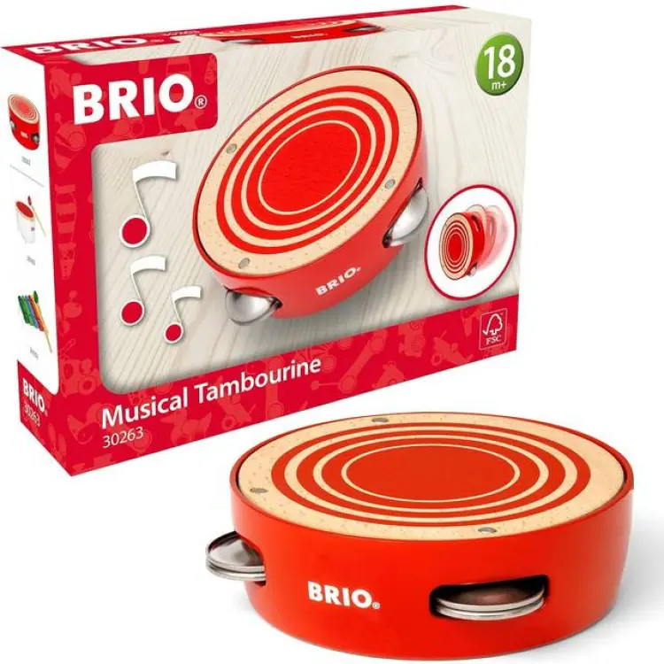BRIO Musical Tambourine 30263
