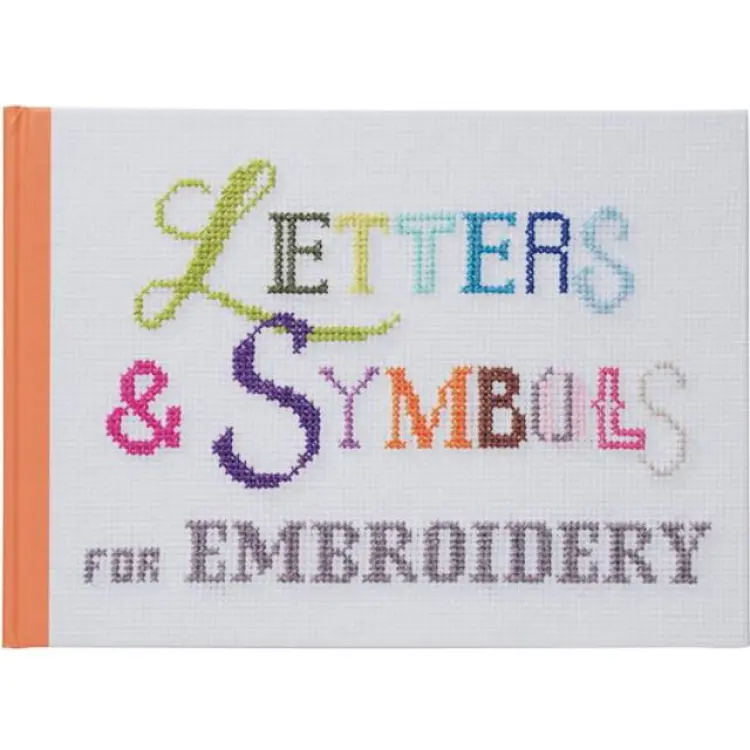 Panduro Hobby Mönsterbok Letters Symbols Broderi