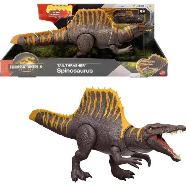 Mattel Jurassic World Tail Thrasher Spinosaurus