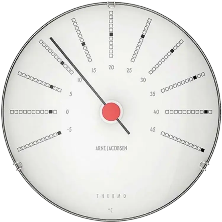 Arne Jacobsen Bankers Thermometer 12cm