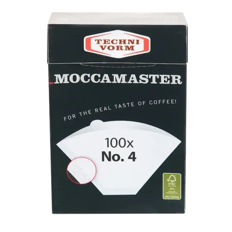 Moccamaster Techni Vorm Coffee Filter No. 1x4 100pcs