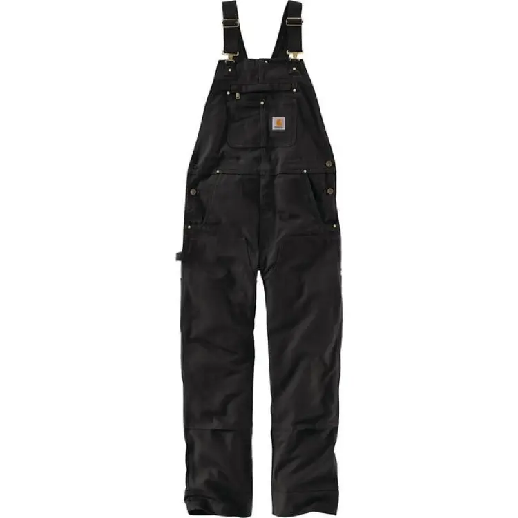 Carhartt 102776 Duck Bib Overall - Black