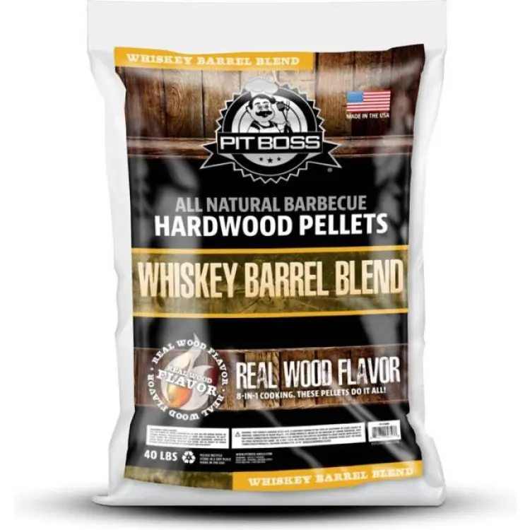 Pit Boss Træpiller Whiskey Barrel Blend 9kg