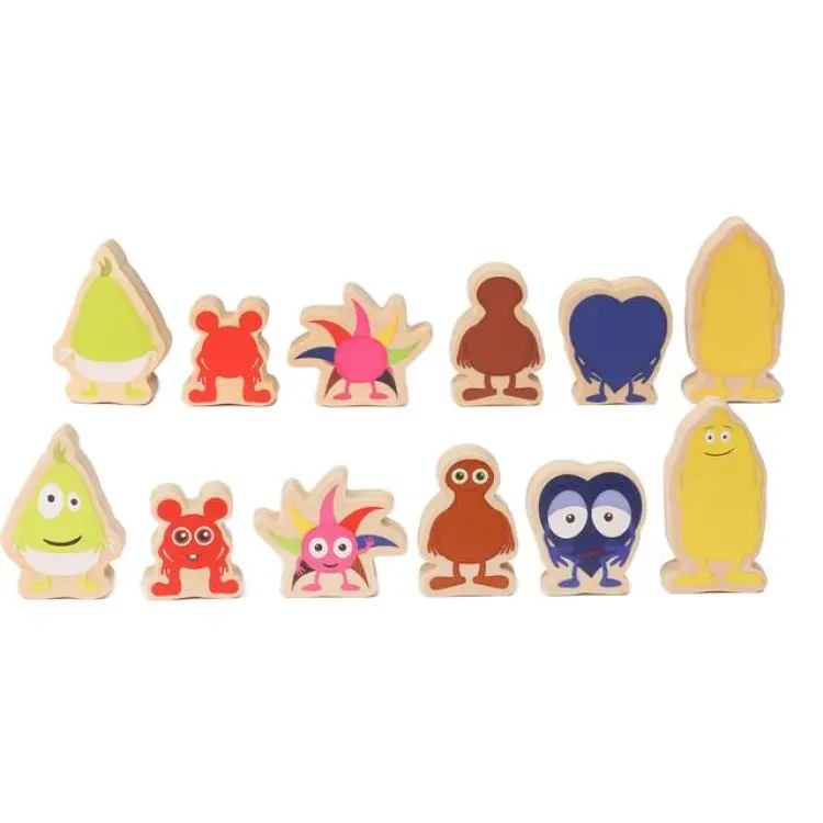 Babblarna figurset trä liten