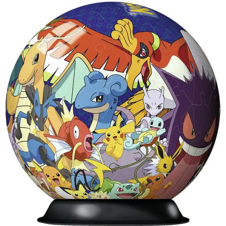 Ravensburger 3D Puzzle Ball Pokemon 72 Pieces