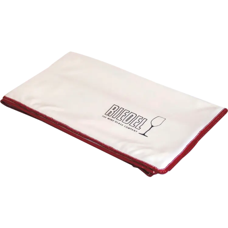 Riedel Microfiber Kökshandduk Vit, Röd (70x50cm)
