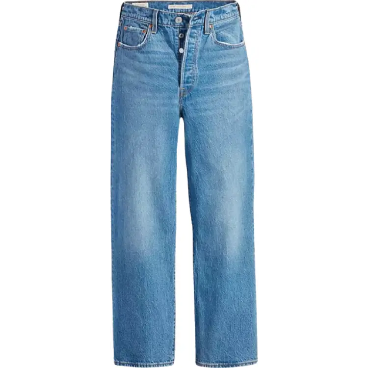 Levi's Ribcage Straight Ankle Length Jeans - Dance Around/Blue