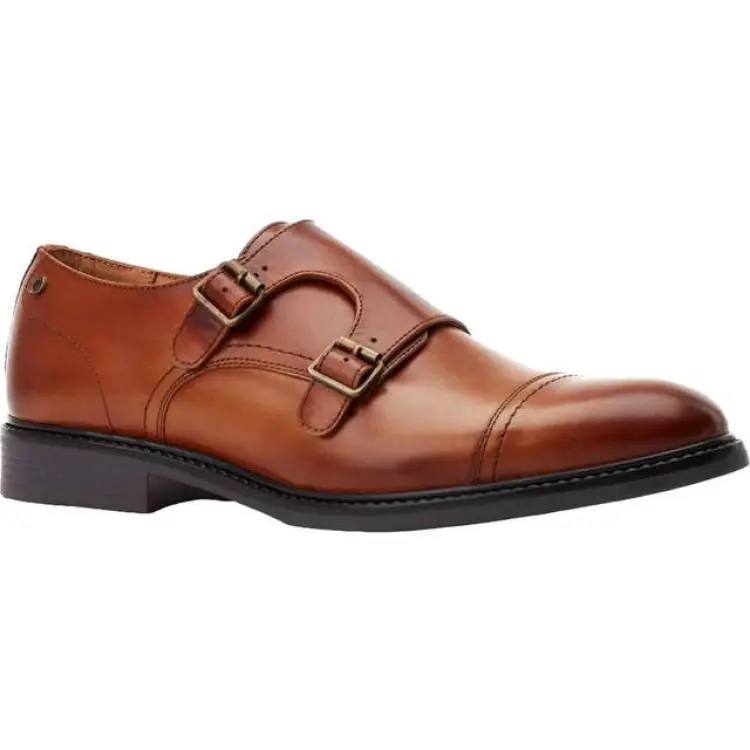 Base London Diablo Monk Leather Shoes - Mens