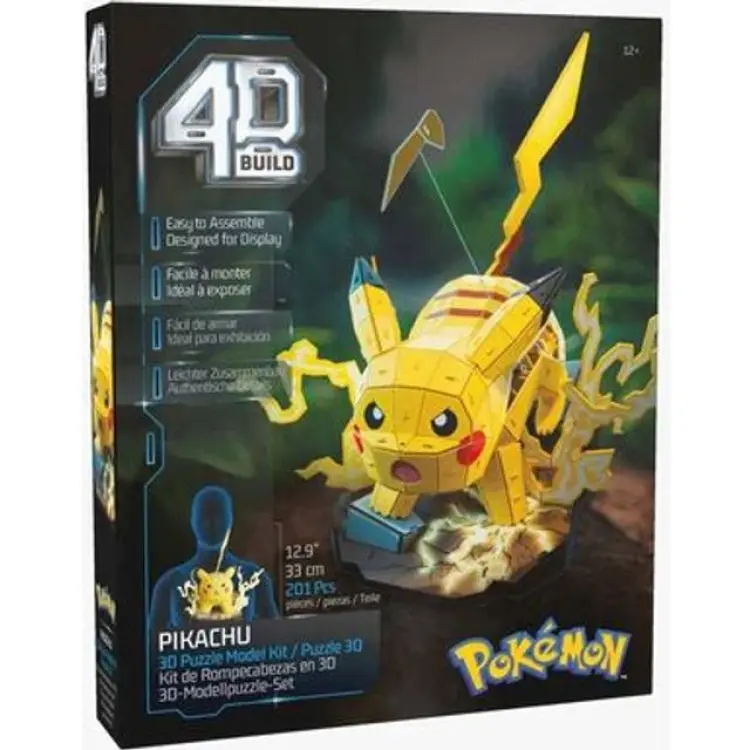 Spin Master 4D Pussel Pokemon 30 cm Pikachu