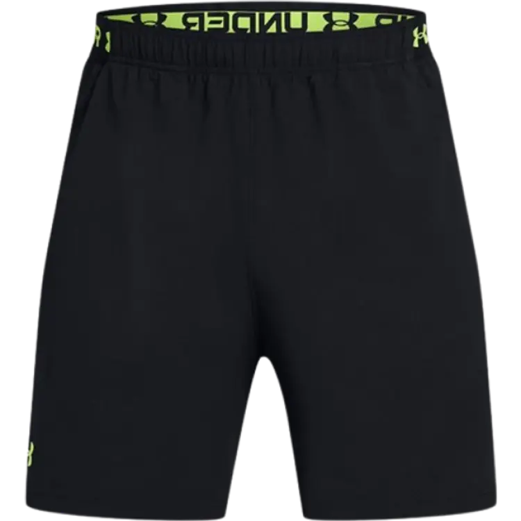 Under Armour Men's Vanish Woven 6" Shorts - Black/Morph Green