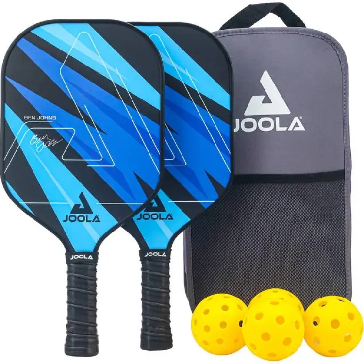 JOOLA Ben Johns Blue Lightning Pickleball Paddle Set