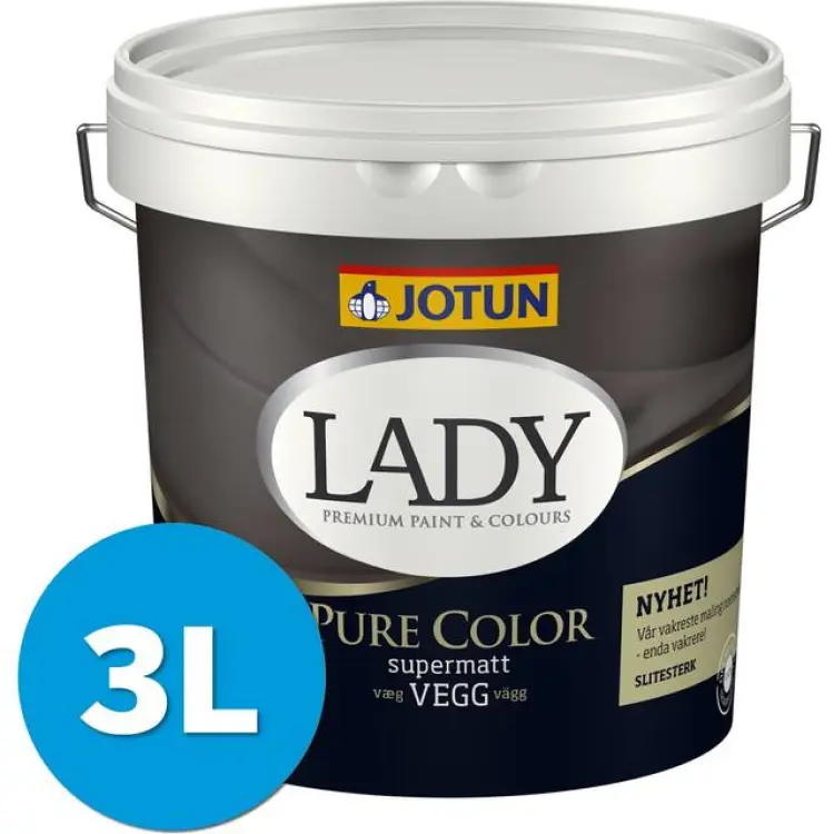 Jotun Lady Pure Color Väggfärg 3L