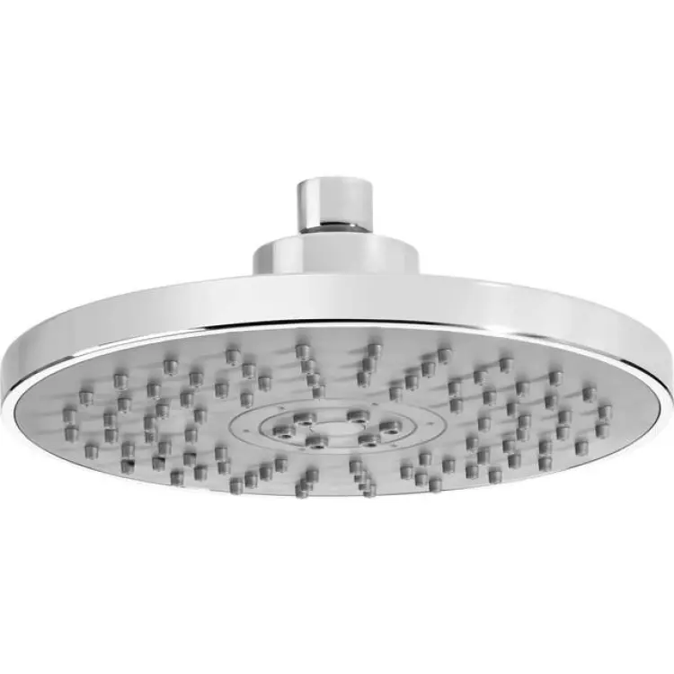 Hill Ceramic Huvuddusch Flex 2-funktion 200 mm Rund Krom Blank