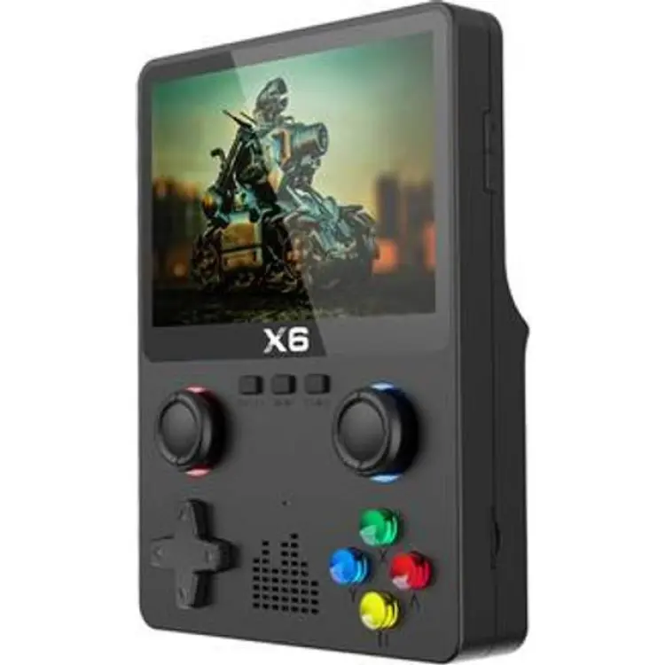 MTP Products X6 HD 3.5 Tumsskärm Handhållen Spelkonsol Inbyggd Videospelmaskin