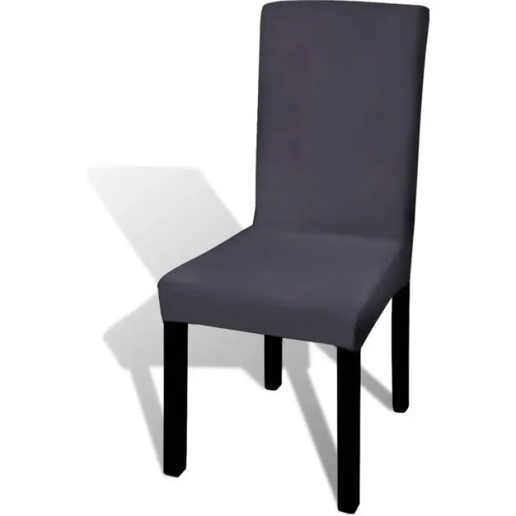 vidaXL Stretch Stolsöverdrag Svart, Vit, Röd, Brun, Grå, Beige, Grön