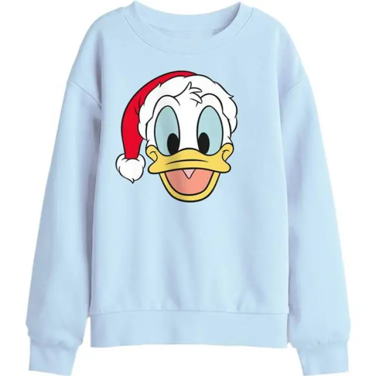 Disney Barn Donald Duck Jultröja - Ljusblå