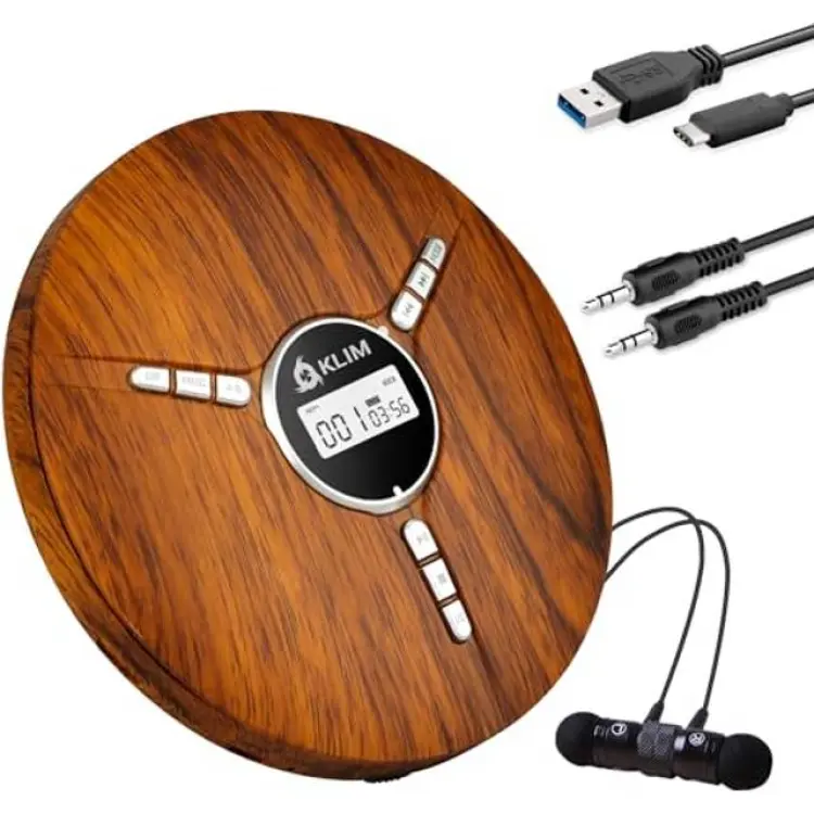 Klim Discman Bärbar CD Spelare 2024