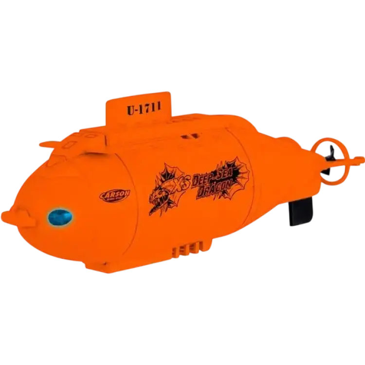 Carson RC-ubåd, begyndermodel Elektronik RC Sport XS Deep Sea Dragon 100% RtR