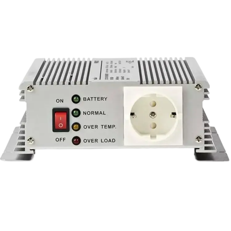Nedis Strömväxelriktare 12 V DC 230 V AC 600 W 1x Schuko laddningsfunktion