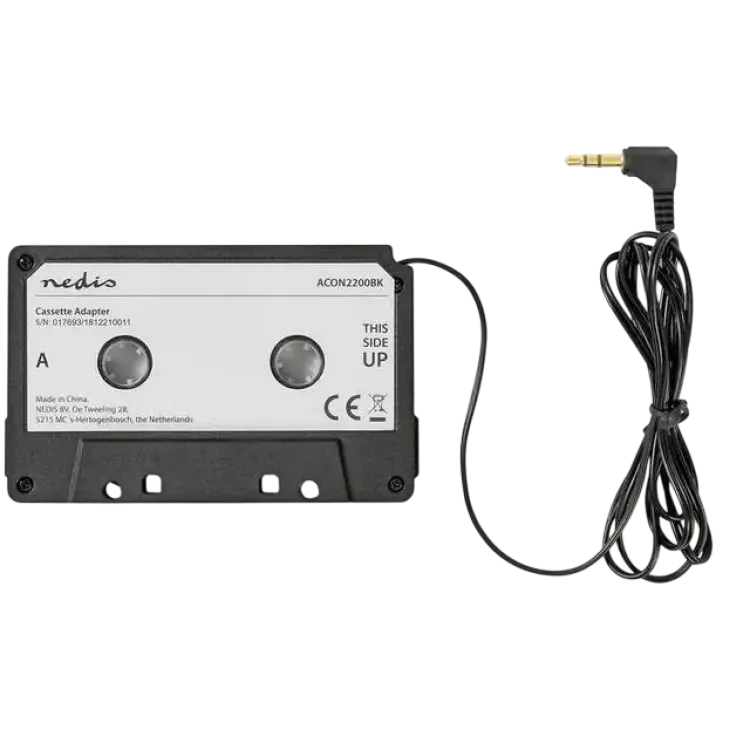 Nedis ACON2200BK − Kassettadapter