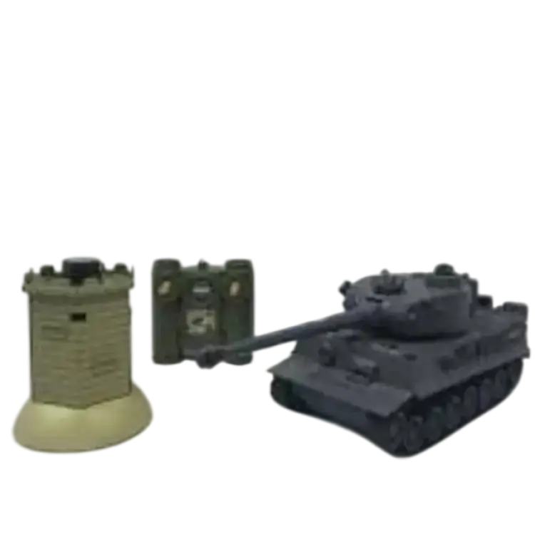 Zegan German Tiger Fjernstyret Tank 1:28 VS Fort 40Mhz