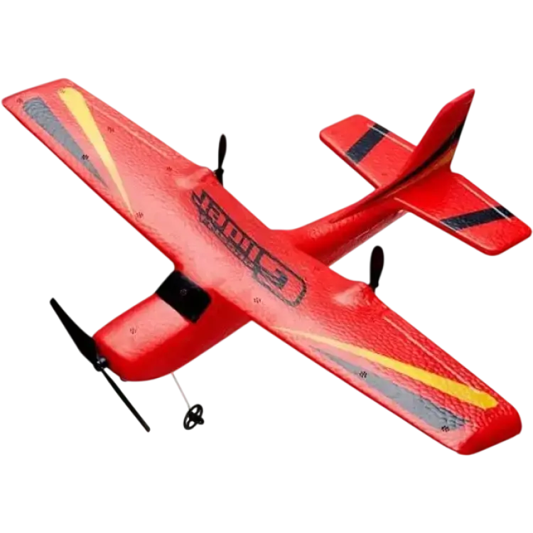 VEVOR RC Flygplan EPP Foam RC Plane Toy med 2,4 GHz fjärrkontroll 2 batterier