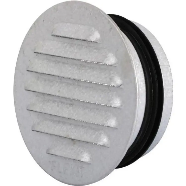 Flexit Ventilationsgaller Runt Stål Ø100Mm