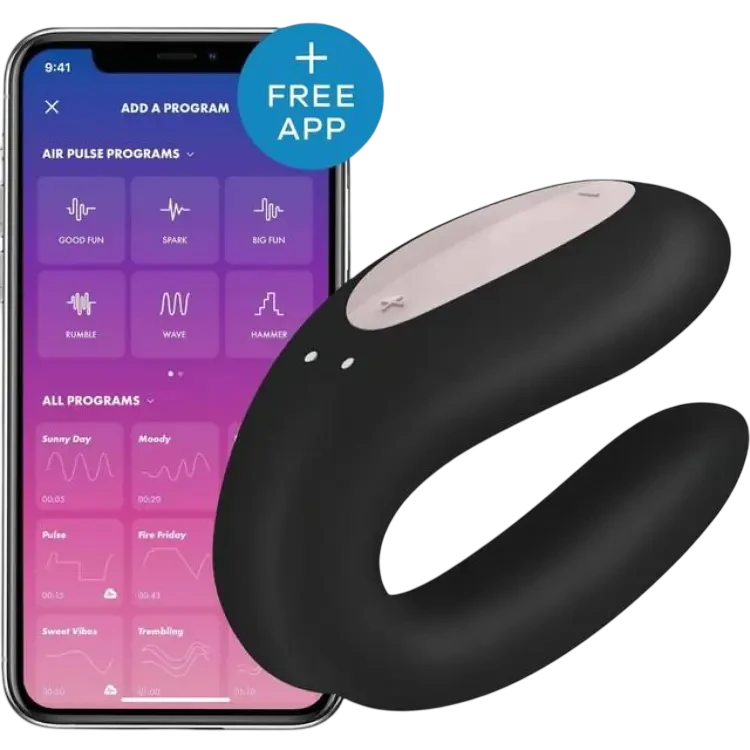 Satisfyer Double Joy Black