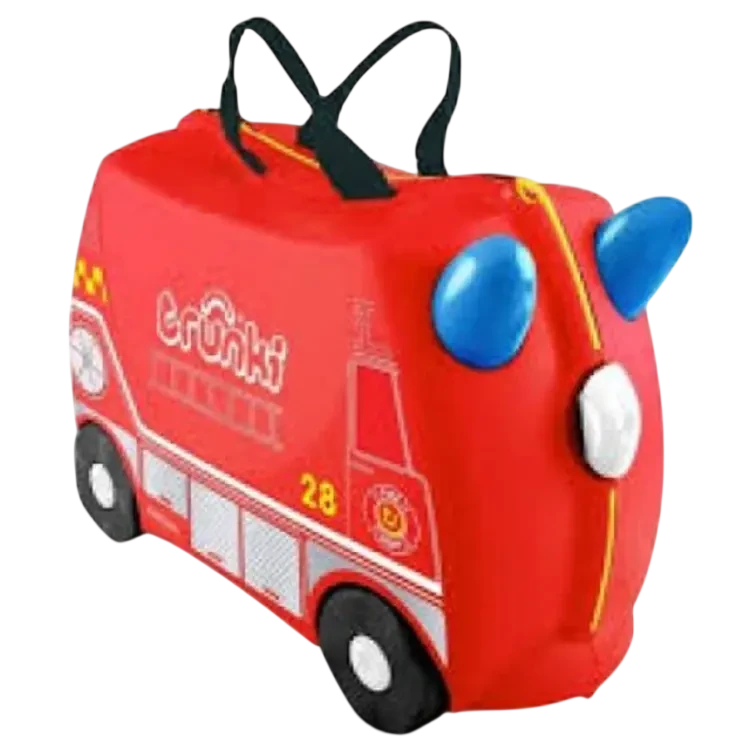 Trunki Ride On Suitcases 46cm - Frank The Firetruck