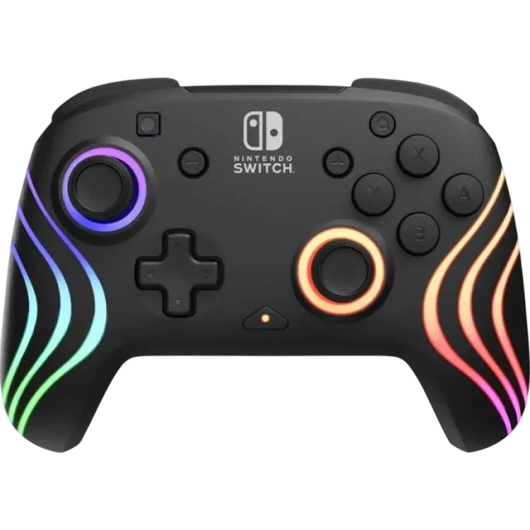 PDP Nintendo Switch Afterglow Wave Wireless - Black