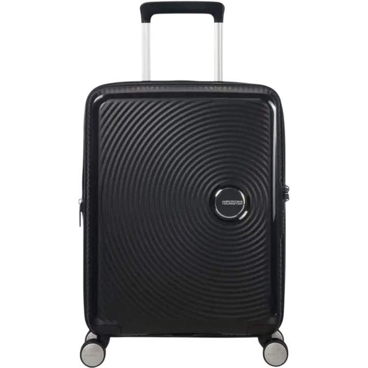 American Tourister Soundbox Spinner Expandable 55cm - Black