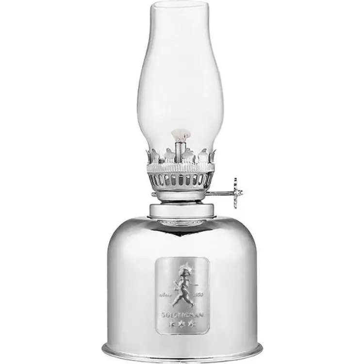 Solstickan Silver Oljelampa