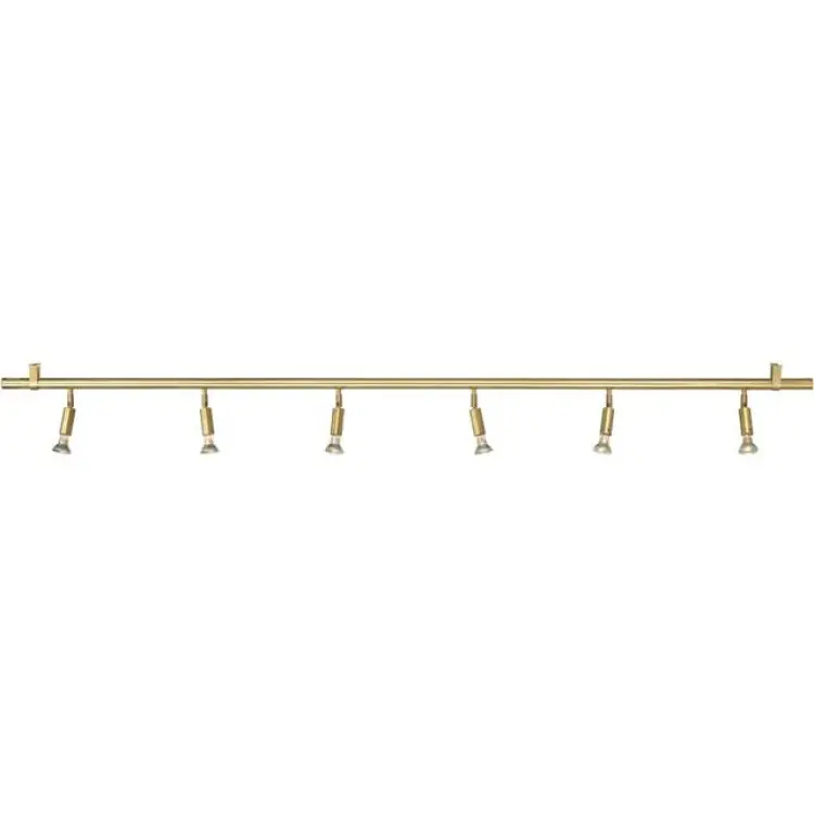 Örsjö Belysning Star 6 Raw Brass Spotlight