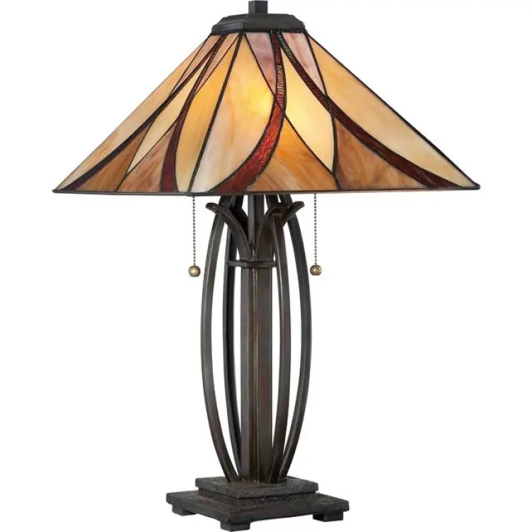 Elstead Lighting Asheville Brons Bordslampa