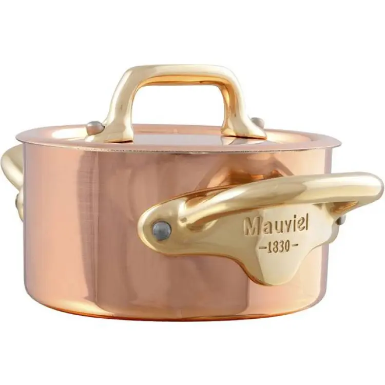 Mauviel M'150b med lock 0.3 L 9 cm