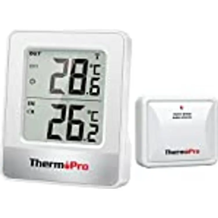 ThermoPro TP200C trådlös, växthustermometer