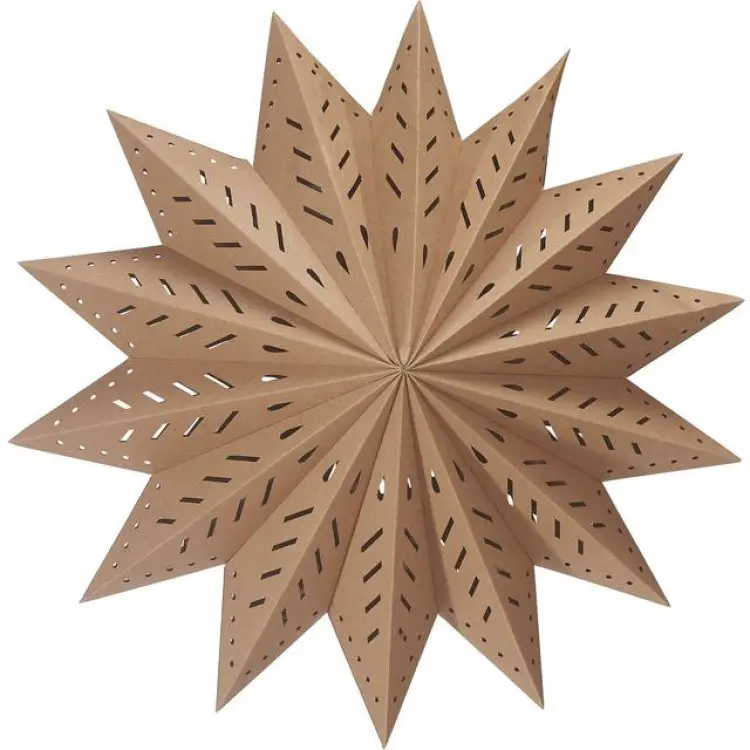 PR Home Alfa Brown Julstjärna ∅ 50cm