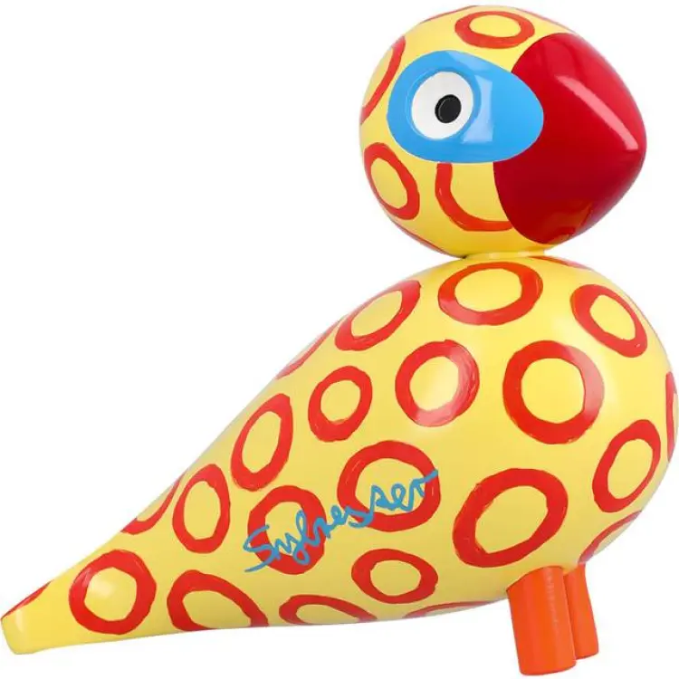 Kay Bojesen Denmark Sångfågel Leif Sylvester 2025 15.5 cm Blue Eyes Prydnadsfigur