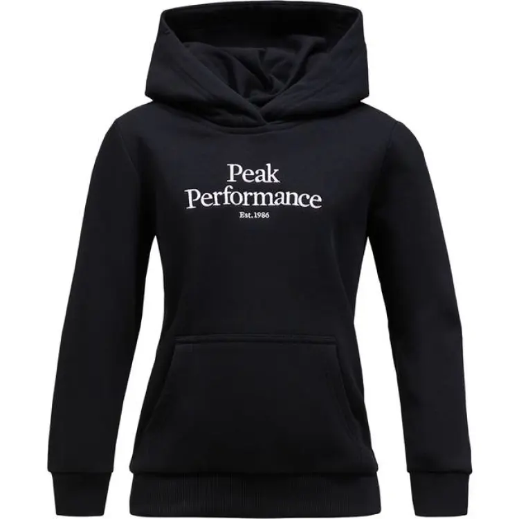 Peak Performance Original Hood JR Black/Offwhite Storlek 170