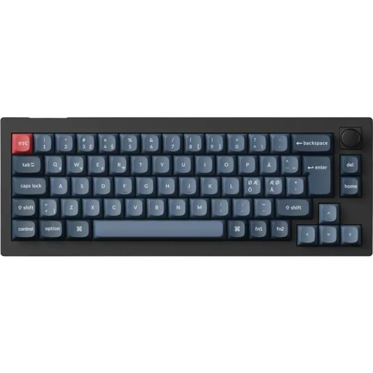 Keychron V2 Max QMK RGB Hotswap Gateron Jupiter Brown Wireless (Nordic)