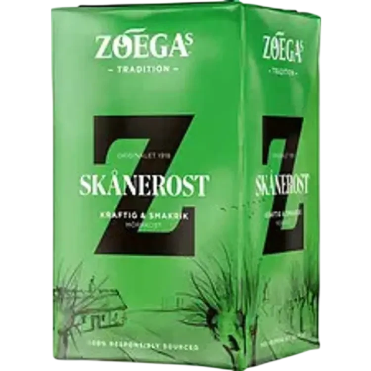 Zoégas Bryggkaffe Mörk Skånerost 750g