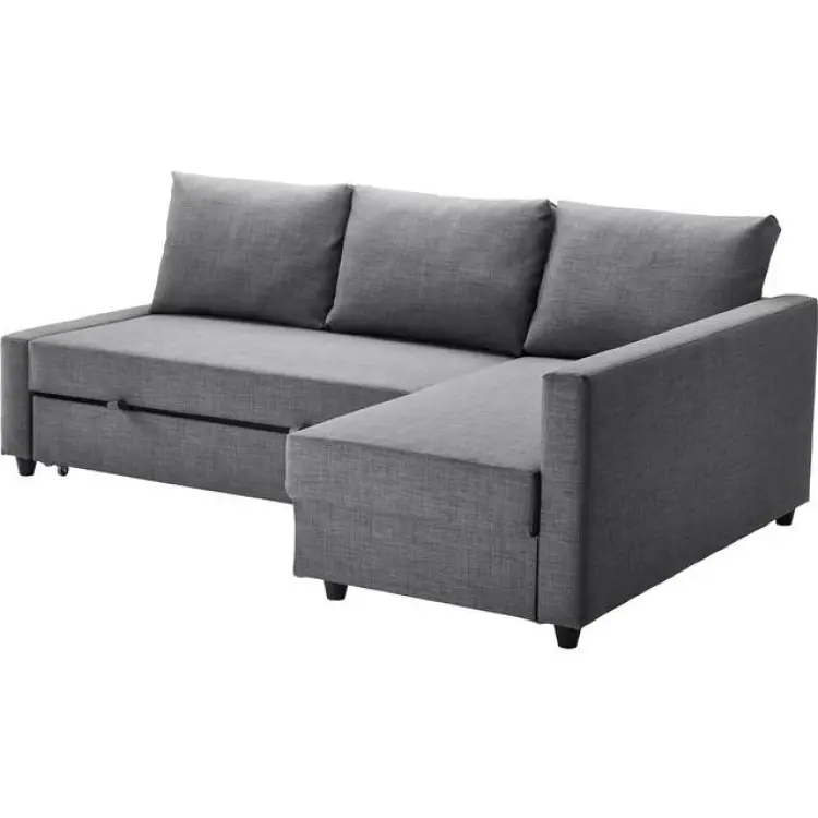 IKEA FRIHETEN Dark Grey Soffa 230cm 3-sits